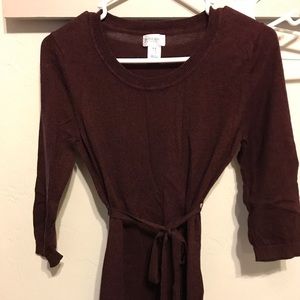 Motherhood Maternity Tunic Sweater